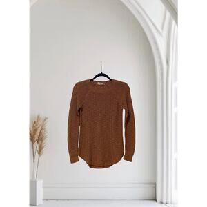 Brown Pink Republic Long Sweater Size XS